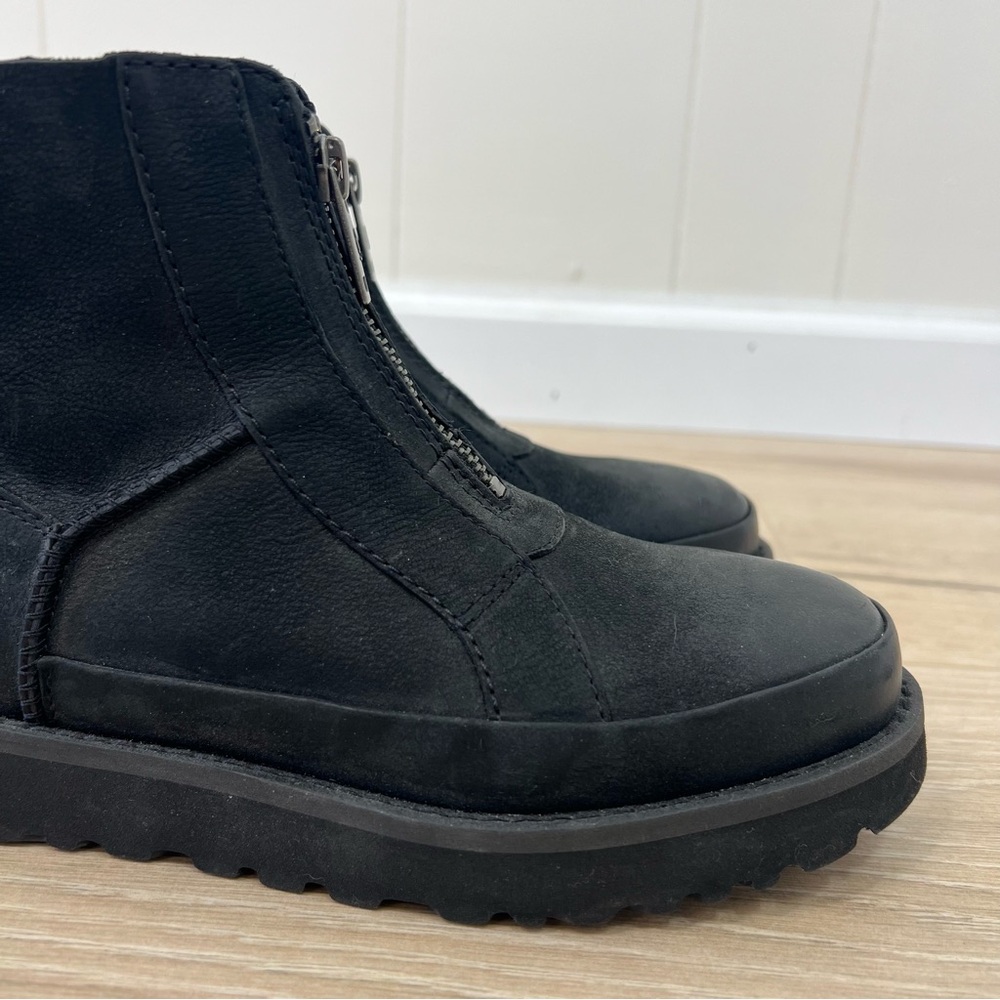 Ugg Black Deconstructed Front Zip Boot - image 8